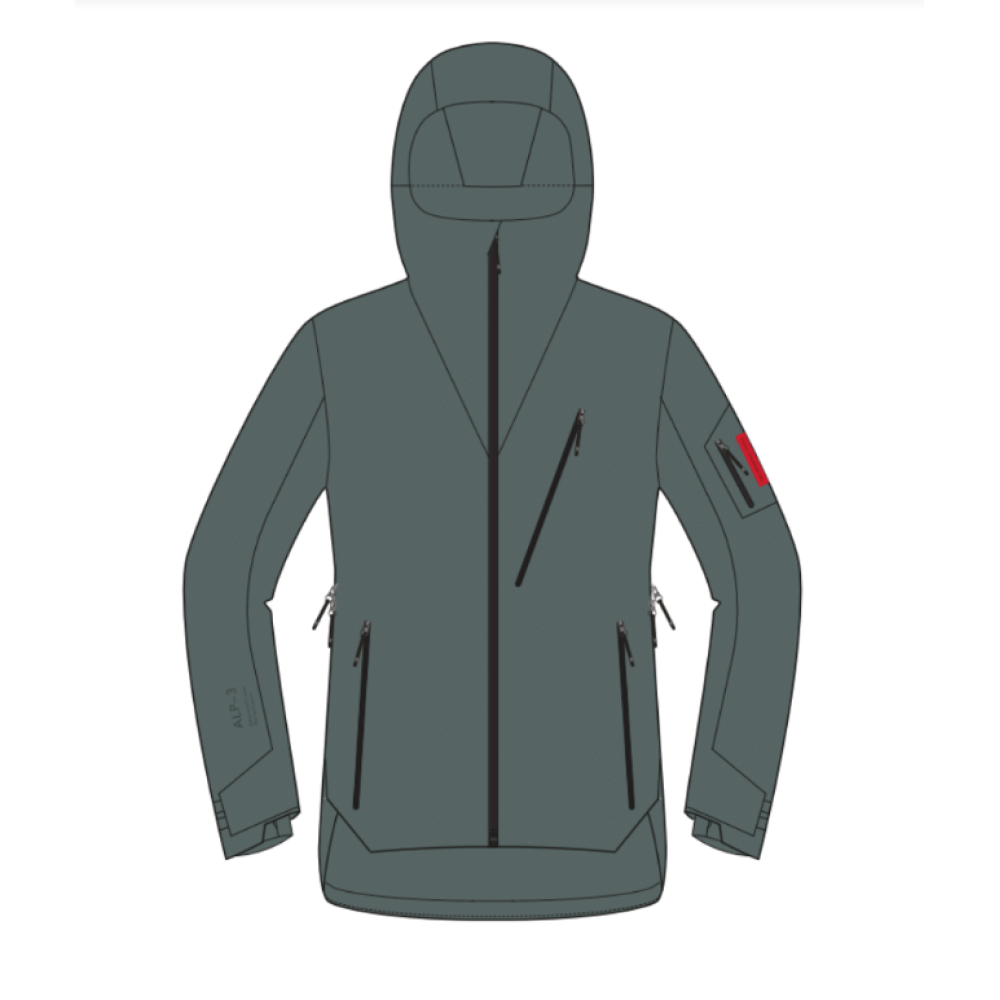 THE MOUNTAIN STUDIO - 2L STRECH INS JACKET W